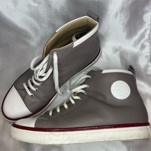 HERMES leather sneakers